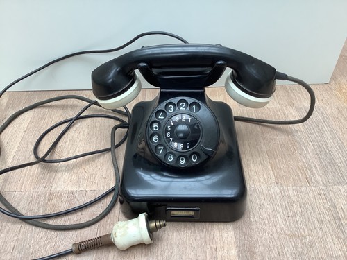 Altes bakelit telefon w48 - bakelit,
