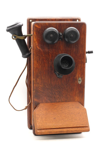 Antikes holztelefon - antikes,