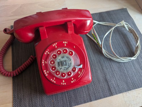 Original retro telefon mit - retro,
