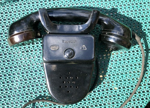 Altes telefon bakelit - altes,