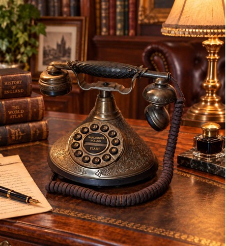 Welco nostalgie 1900 telefon - welco,