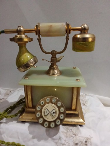Telefon mit wählscheibe - telefon,