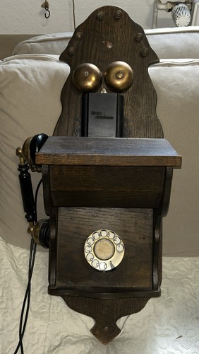 Altes antikes wandtelefon - wandtelefon, 75