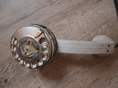 Altes ddr handtelefon mit - ddr,