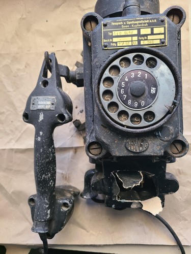 Altes gruben telefon aus - altes,