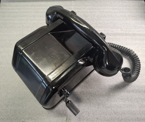 Altes telefon aus bakelit - telefon,