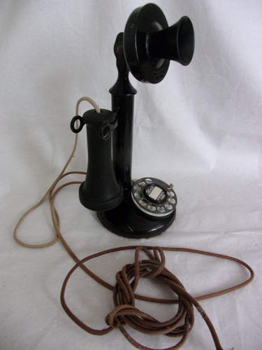 Original antikes candlestick - antikes, "candlestick"