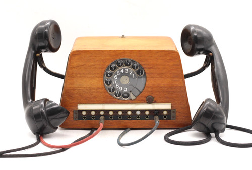 Altes wandtelefon büro - altes,