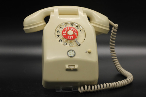 Altes schrack wandtelefon - schrack,
