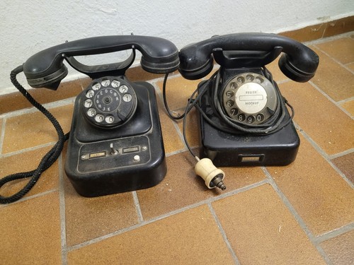 Alte wählscheibentelefone - alte,