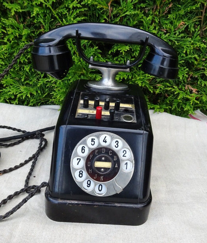 Altes tisch telefon - tisch,