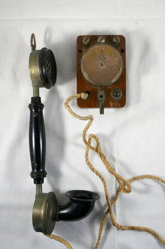 Antiker telefonhörer - telefonhörer, /