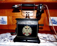  Antikes Telefon, total