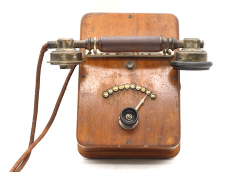 Antikes holztelefon - antikes,